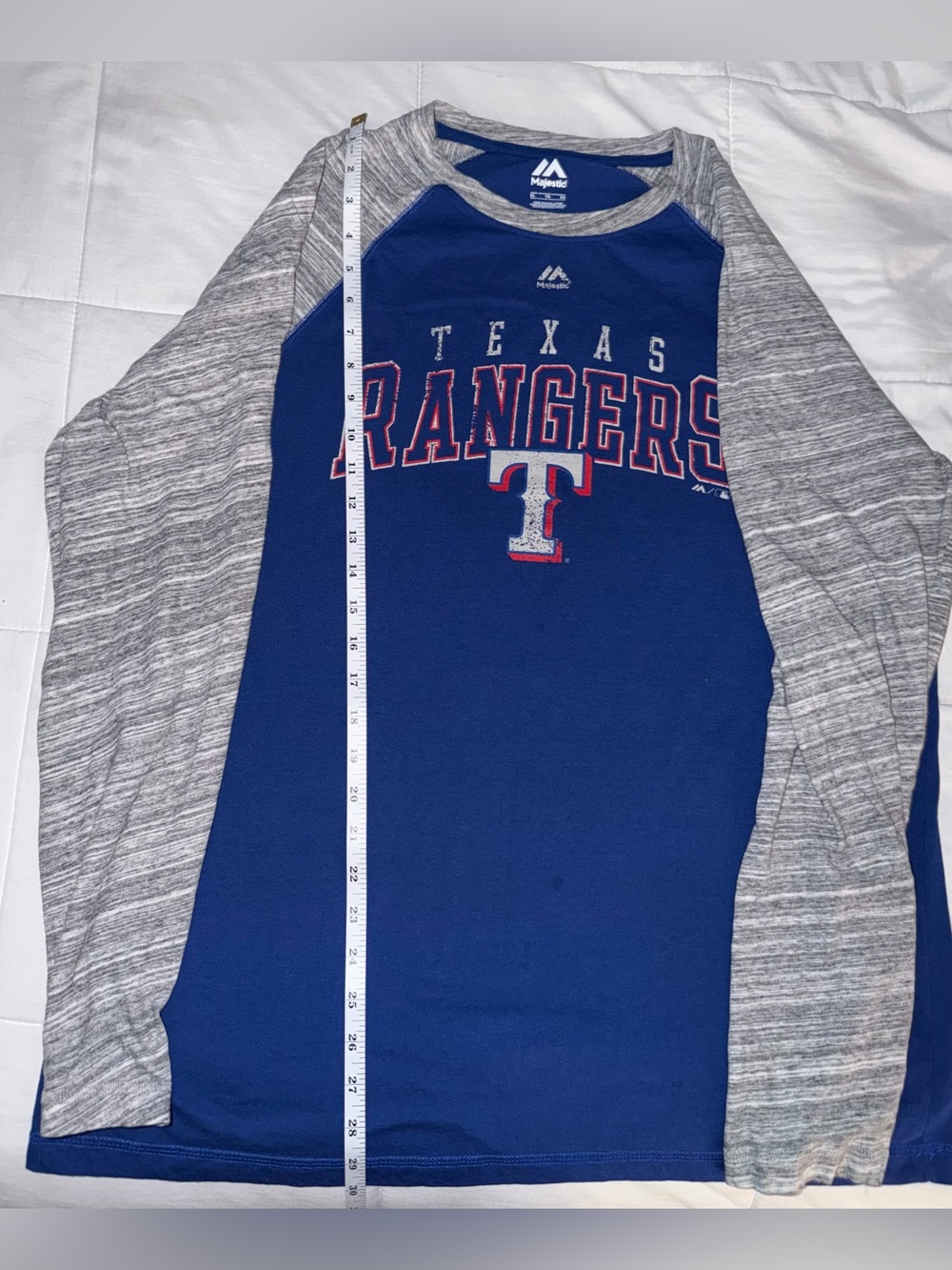 Texas Rangers Raglan T Shirt - XL - Picture 4 of 7